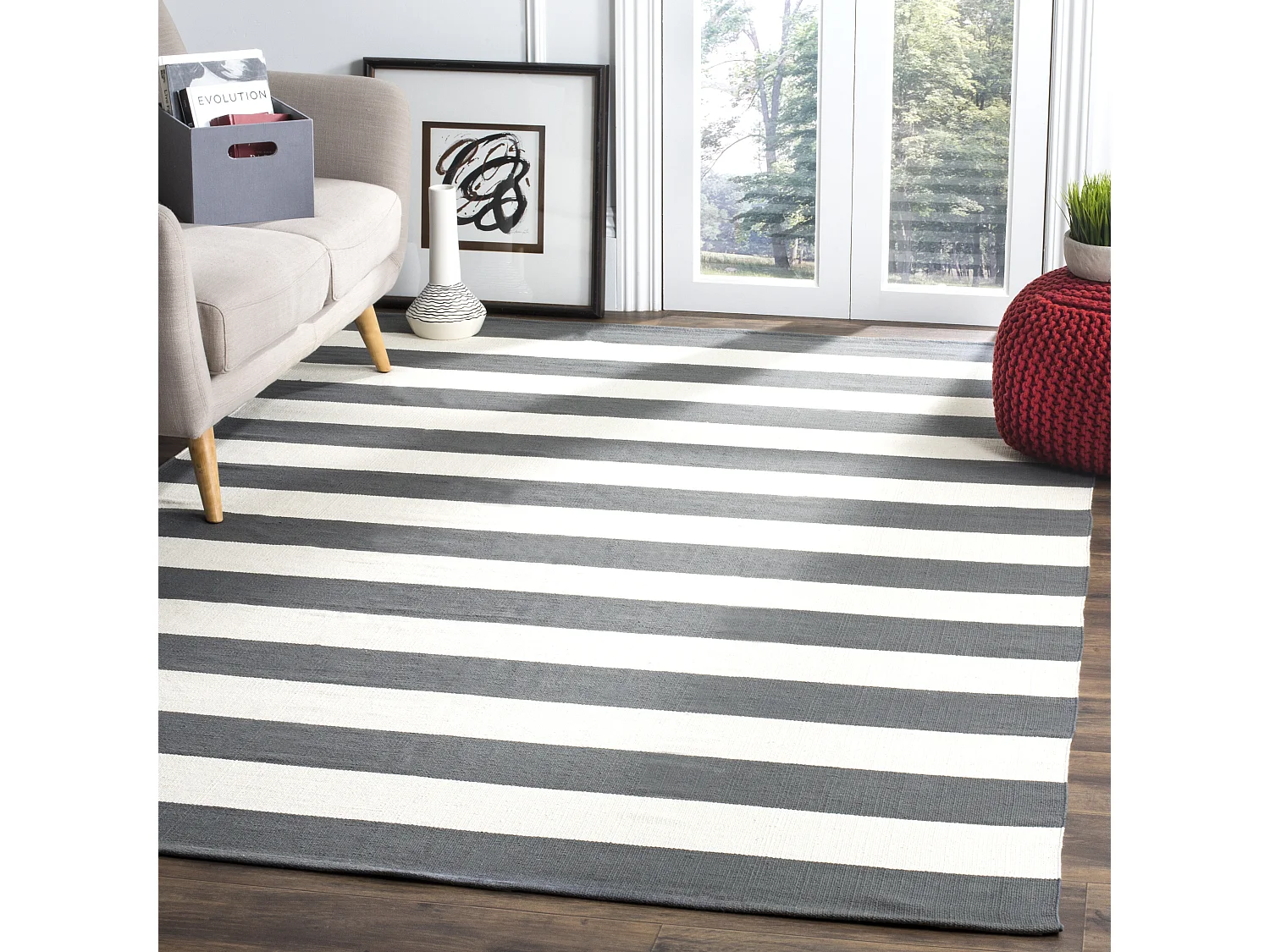 Tapis Gris/Neutre 152 X 244 cm - Lala