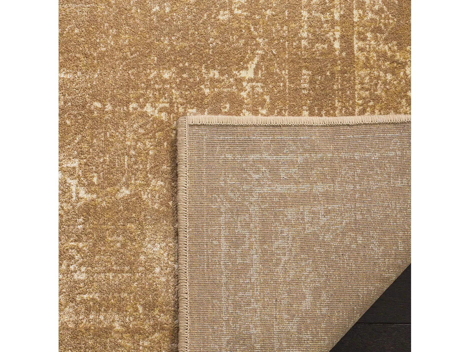 Tapis Marron/Neutre 66 X 244 cm - Olivia