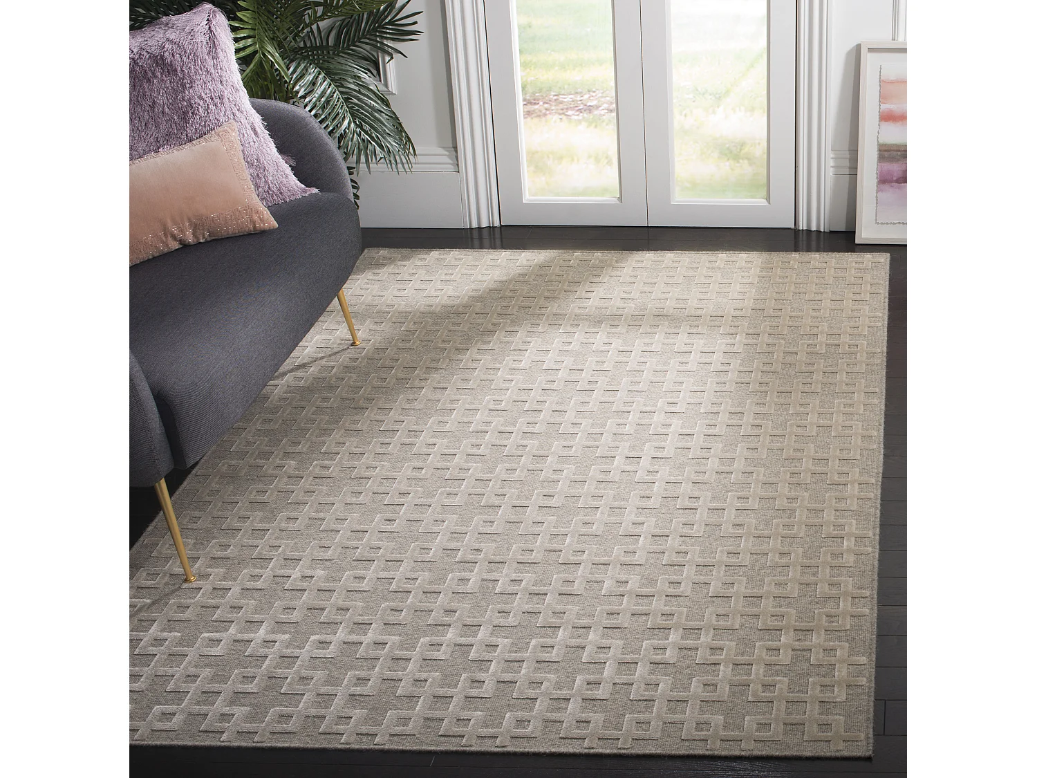 Tapis Neutre 122 X 183 cm - Auguste