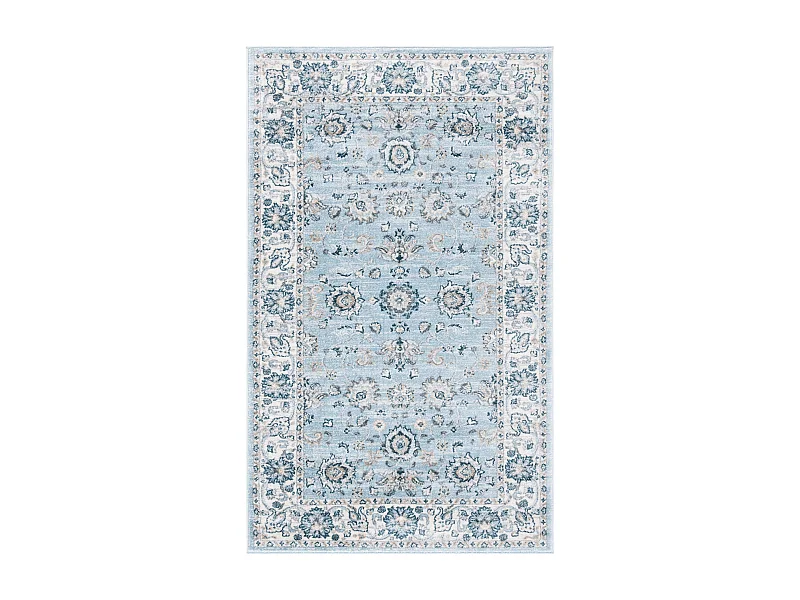 Tapis Bleu/Neutre 91 X 152 cm - Alayna