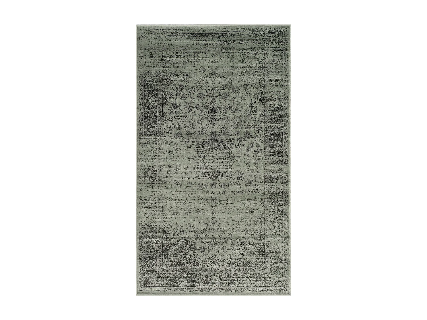 Tapis Gris/Vert 99 X 170 cm - Sasha