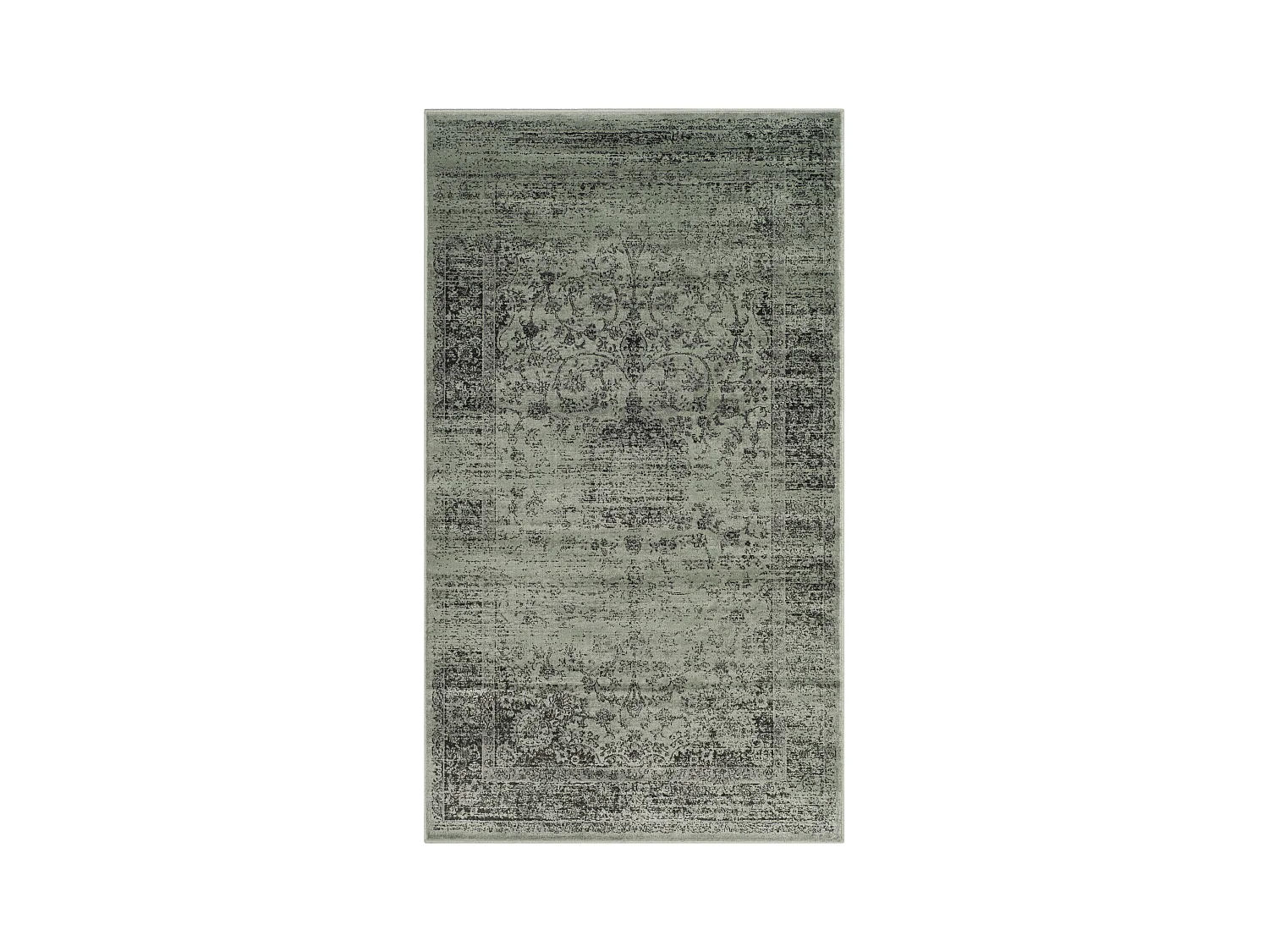 Tapis Gris/Vert 99 X 170 cm - Sasha