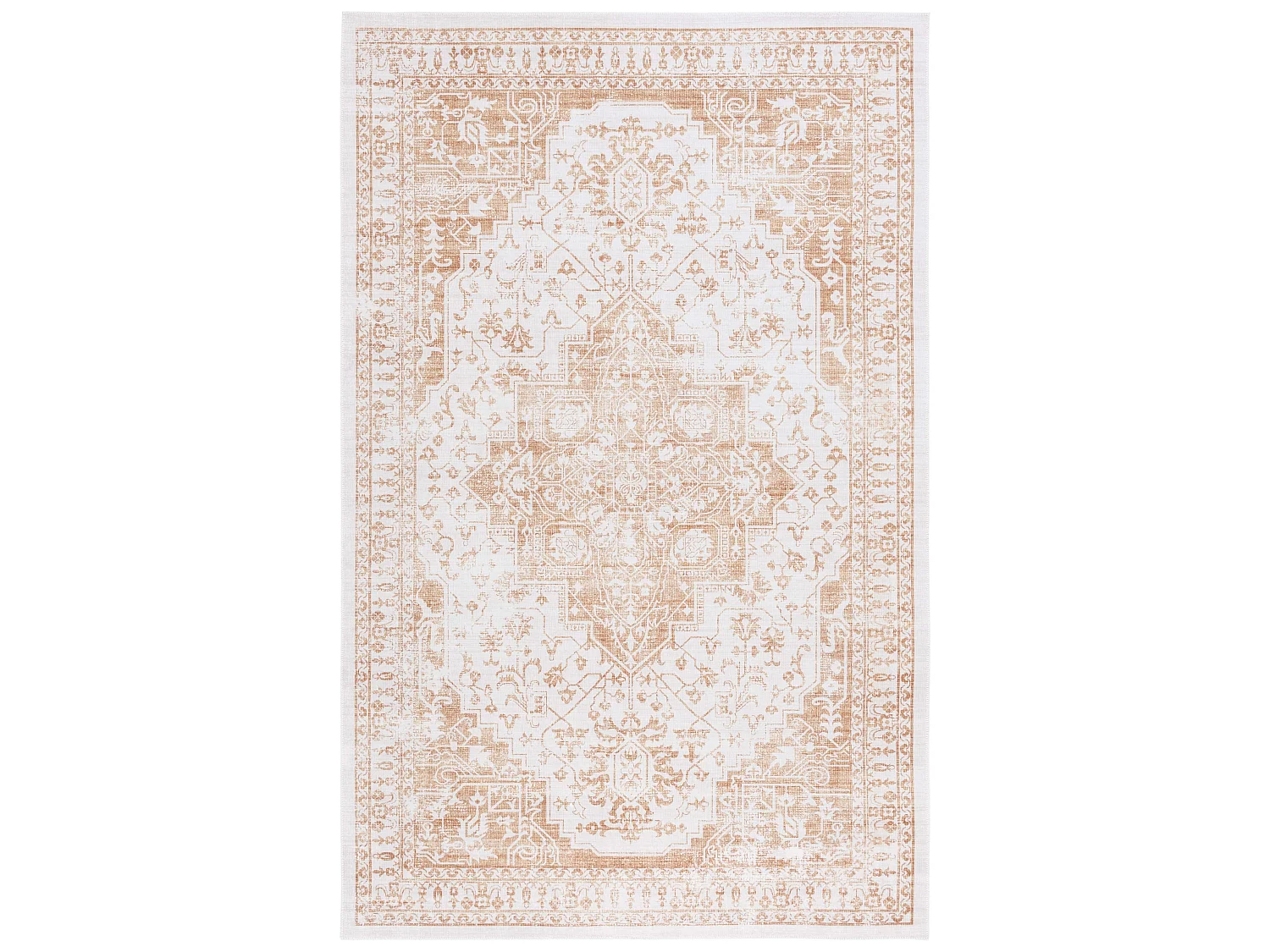 Tapis Beige/Or 122 X 183 cm - Briella