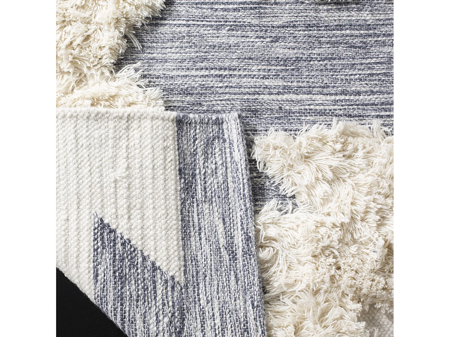 Tapis Bleu Marine/Neutre 183 X 274 cm - Eden