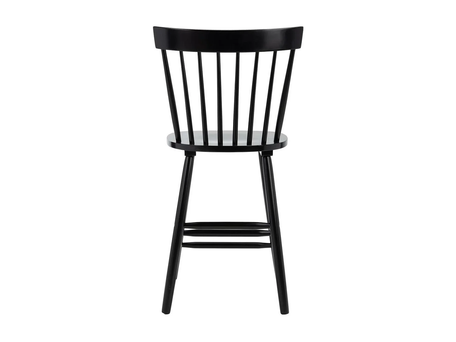 Lot de 2 Tabourets de bar Noir 50 x 55 x 100 cm - Providence