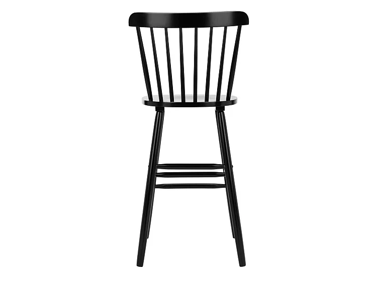 Lot de 2 Tabourets de bar Noir 50 x 50 x 110 cm - Galena