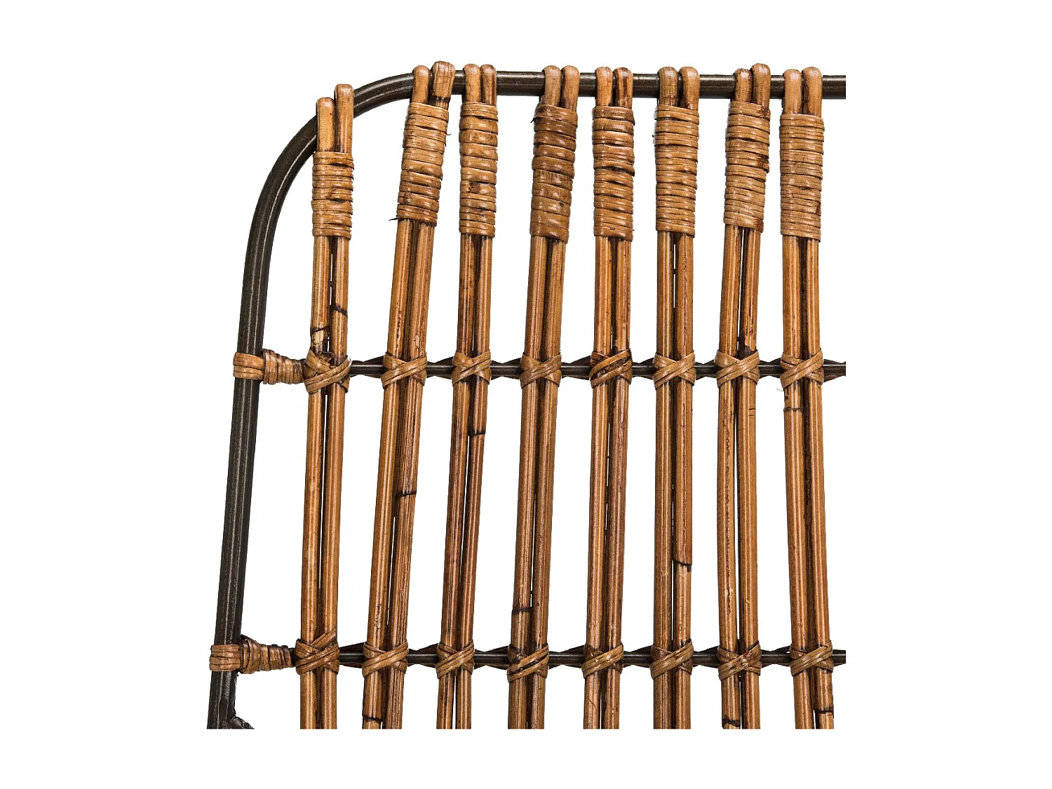 Lot de 2 Tabouret de bar & de comptoir Marron et noir 53 X 46 X 109.98 cm - Lidia