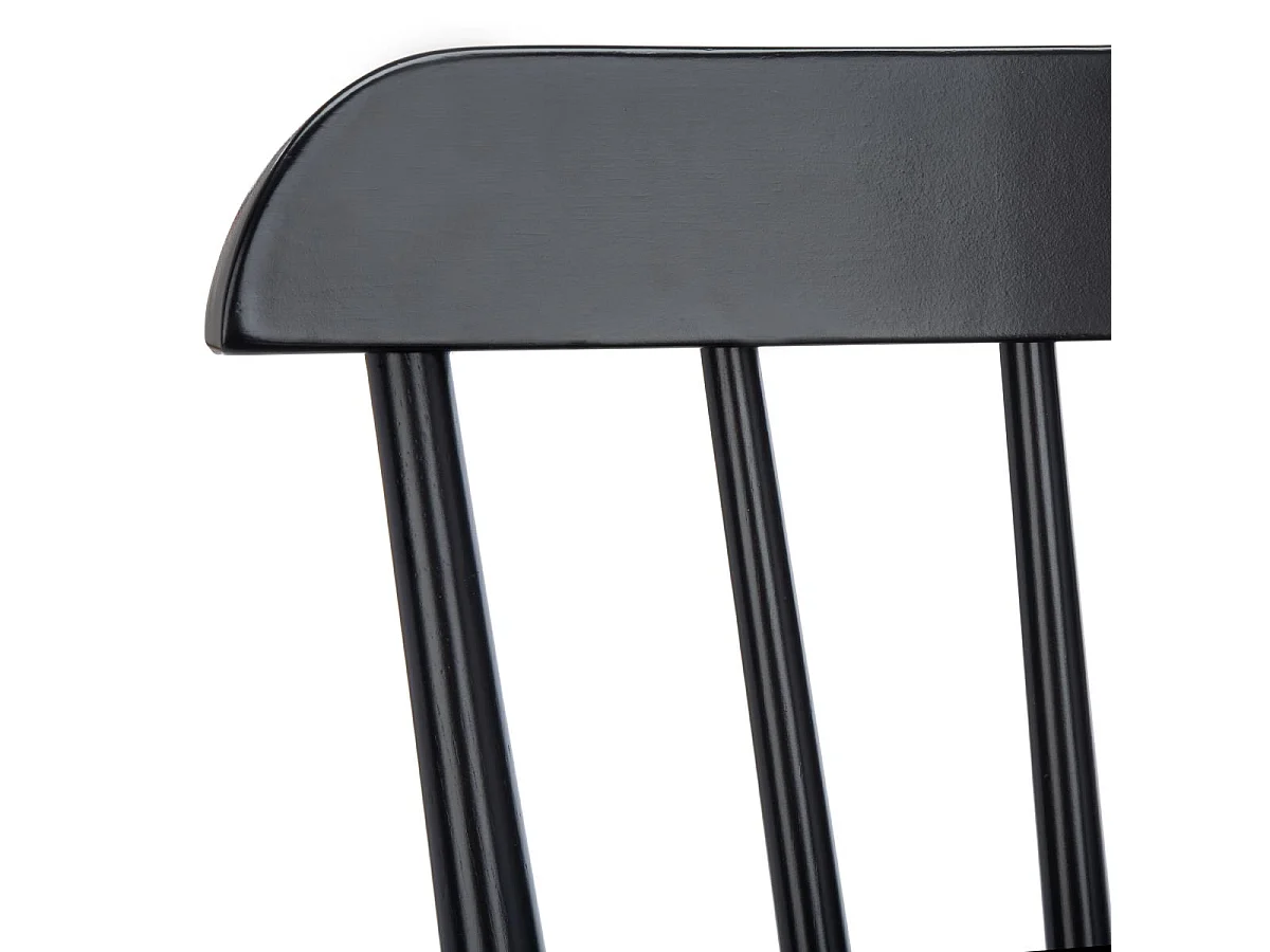 Lot de 2 Tabourets de bar Noir 50 X 50 X 95 cm - Galena