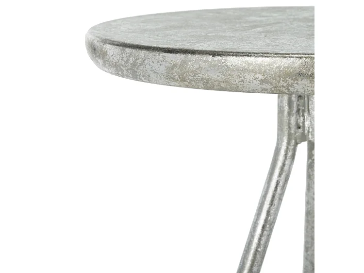 Tabouret de bar & de comptoir Argent & Feuille 43 X 46 X 76.2 cm - Olar