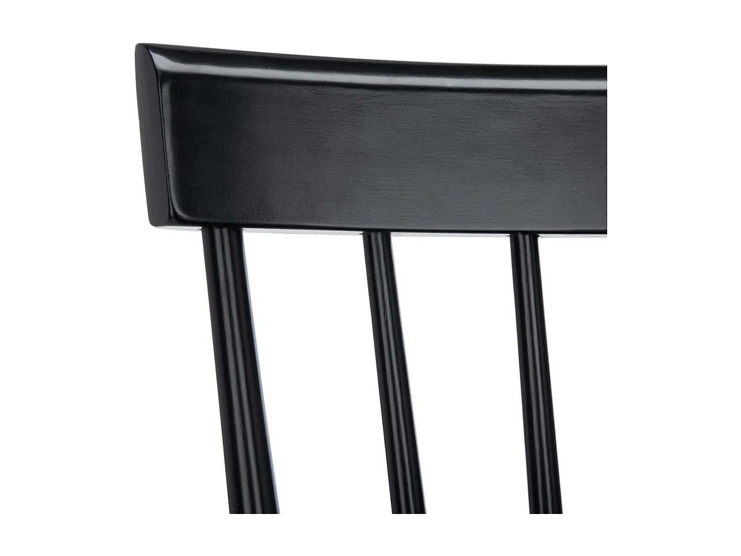 Lot de 2 Tabourets de bar Noir 50 x 55 x 110 cm - Providence