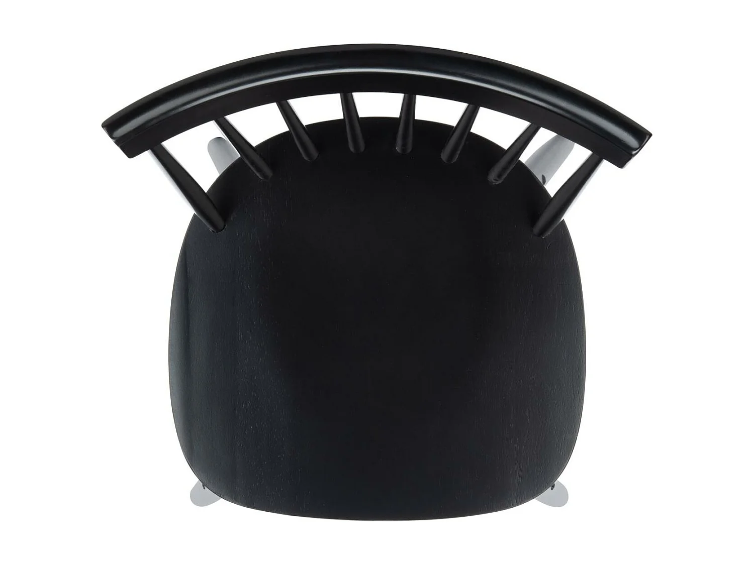 Lot de 2 Tabourets de bar Noir 50 x 55 x 110 cm - Providence