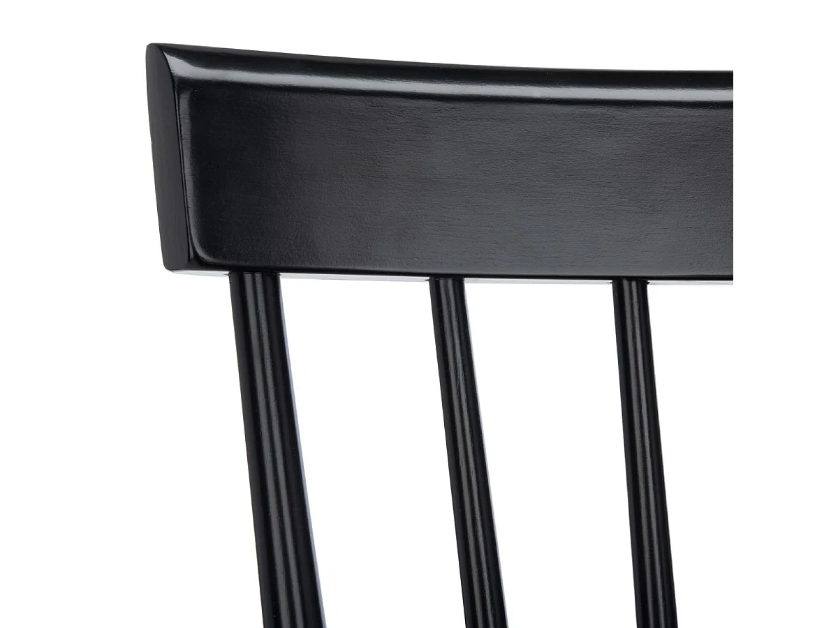 Lot de 2 Tabourets de bar Noir 50 x 55 x 110 cm - Providence