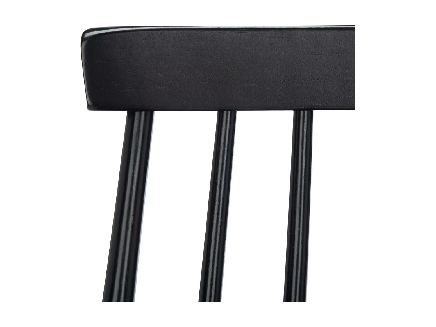 Lot de 2 Tabourets de bar Noir 50 x 55 x 115 cm - Beaufort