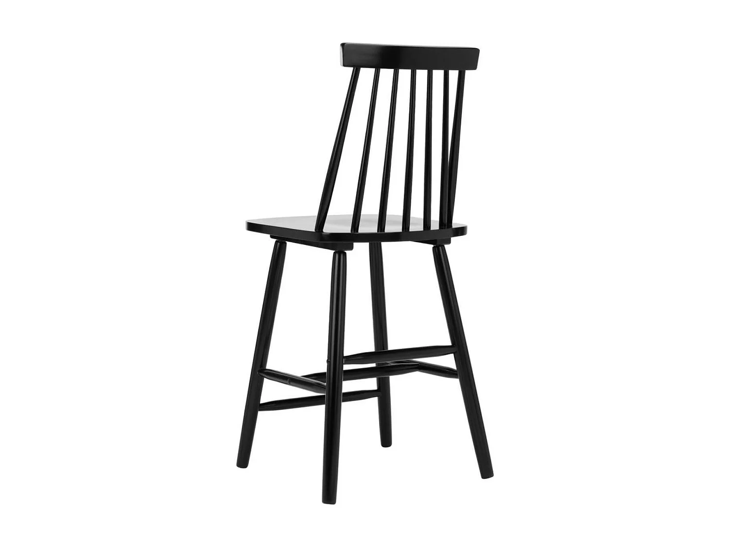 Lot de 2 Tabourets de bar Noir 45 x 50 x 100 cm - Beaufort