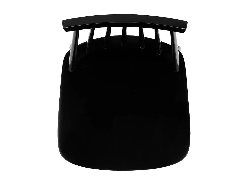 Lot de 2 Tabourets de bar Noir 45 x 50 x 100 cm - Beaufort
