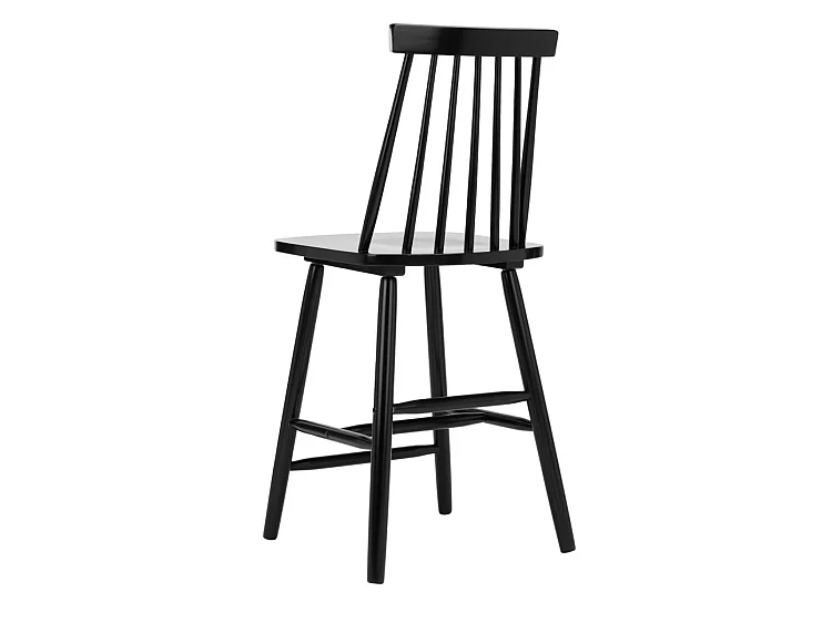 Lot de 2 Tabourets de bar Noir 45 x 50 x 100 cm - Beaufort