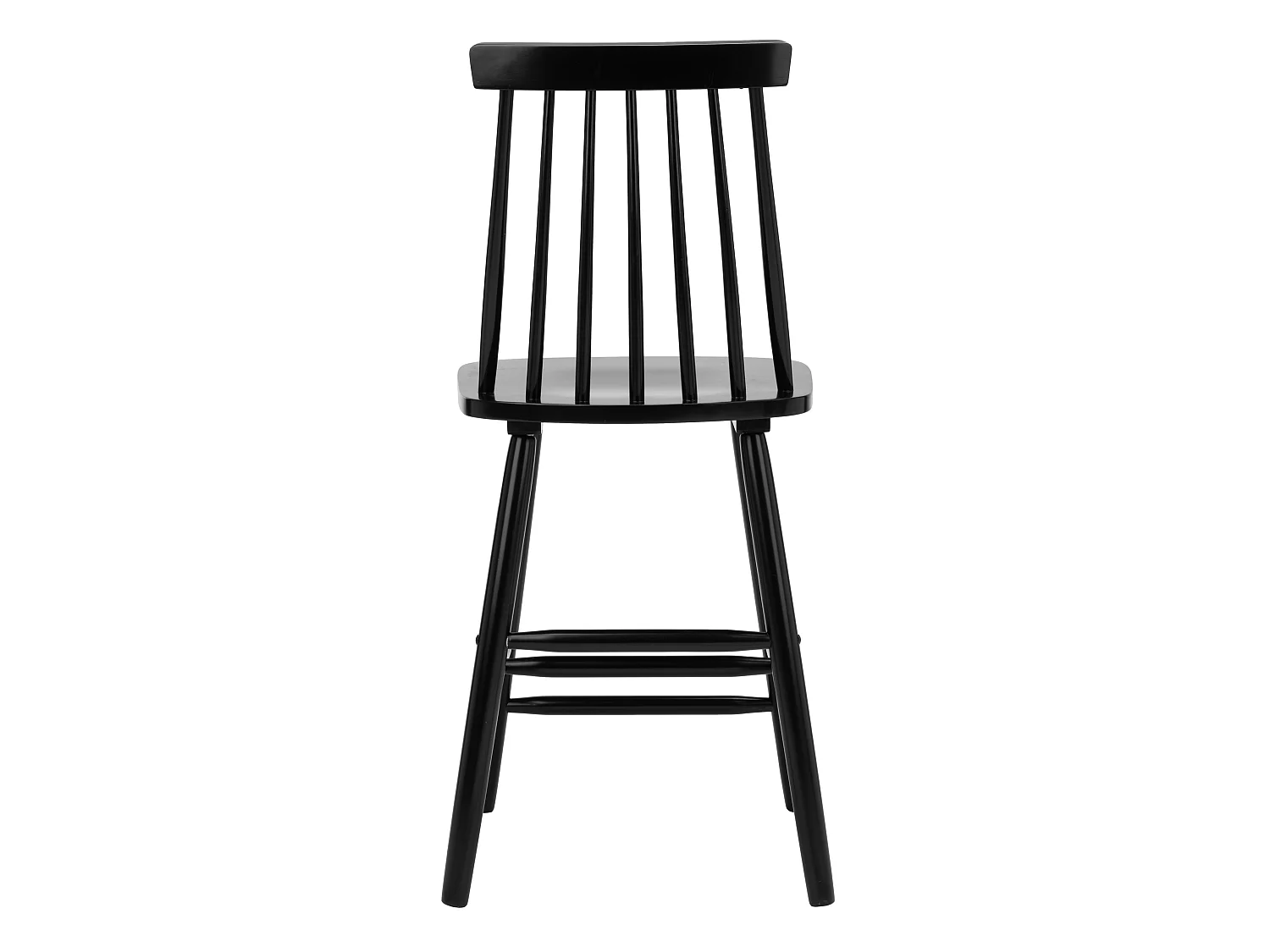 Lot de 2 Tabourets de bar Noir 45 x 50 x 100 cm - Beaufort
