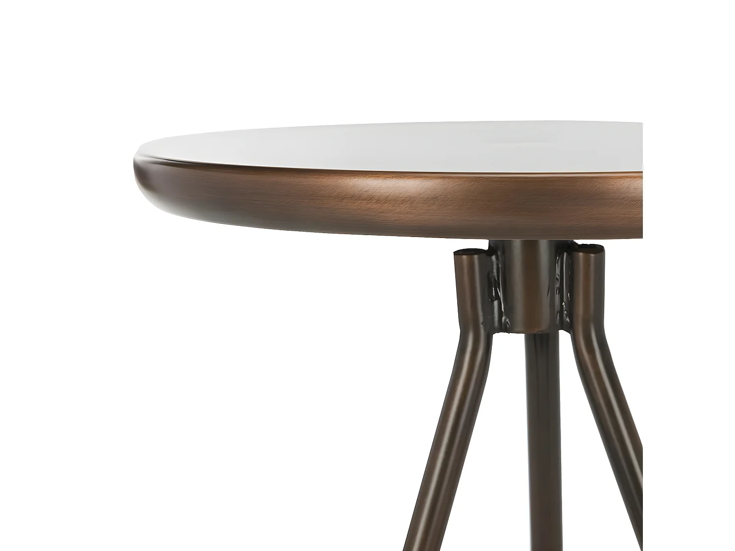 Tabouret de bar & de comptoir Cuivre antique 43 X 46 X 76.2 cm - Olar