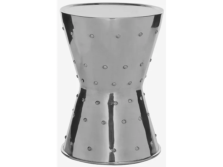 Tabouret Argent 35 X 35 X 50.03 cm - Melanie