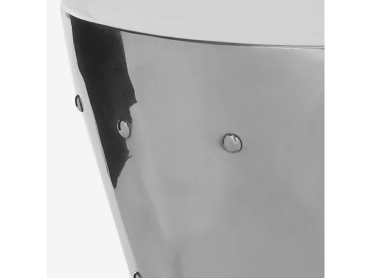 Tabouret Argent 35 X 35 X 50.03 cm - Melanie