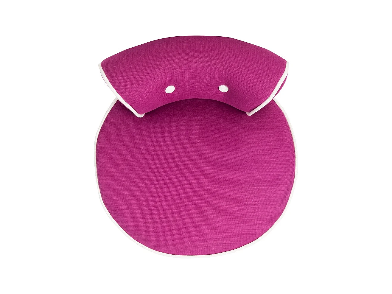 chaise Fuchsia et crème 48 X 45 X 57.91 cm - Mariann
