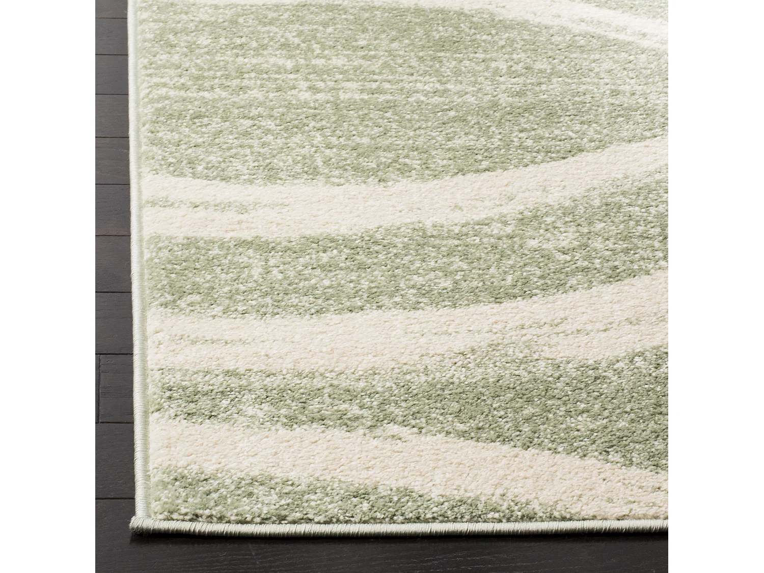 Tapis Vert/Neutre 122 X 183 cm - Leocadia