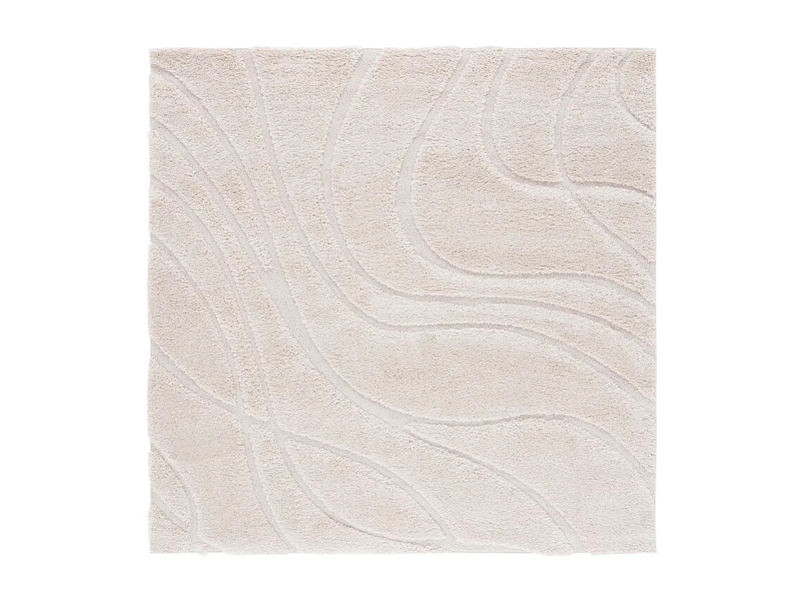 Tapis Crème/Crème 122 X 122 cm - Naples