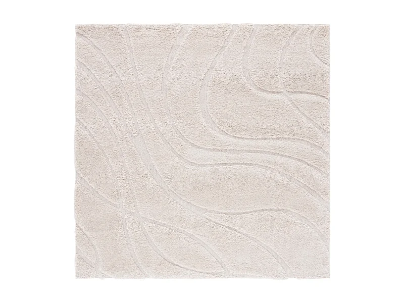 Tapis Crème/Crème 122 X 122 cm - Naples