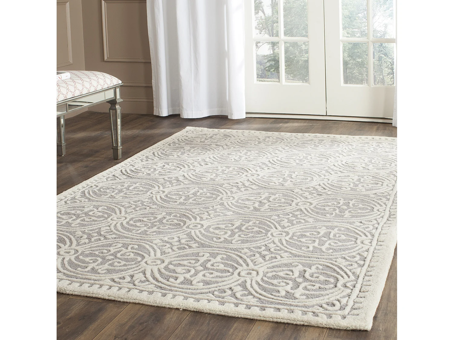 Tapis Gris/Neutre 183 X 274 cm - Roby