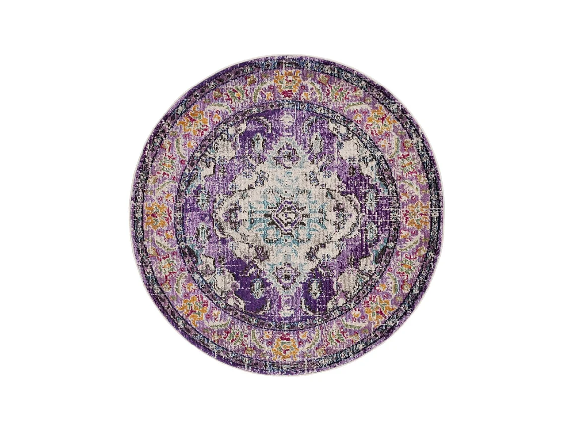 Tapis Violet/Bleu clair 122 X 122 cm - Milà