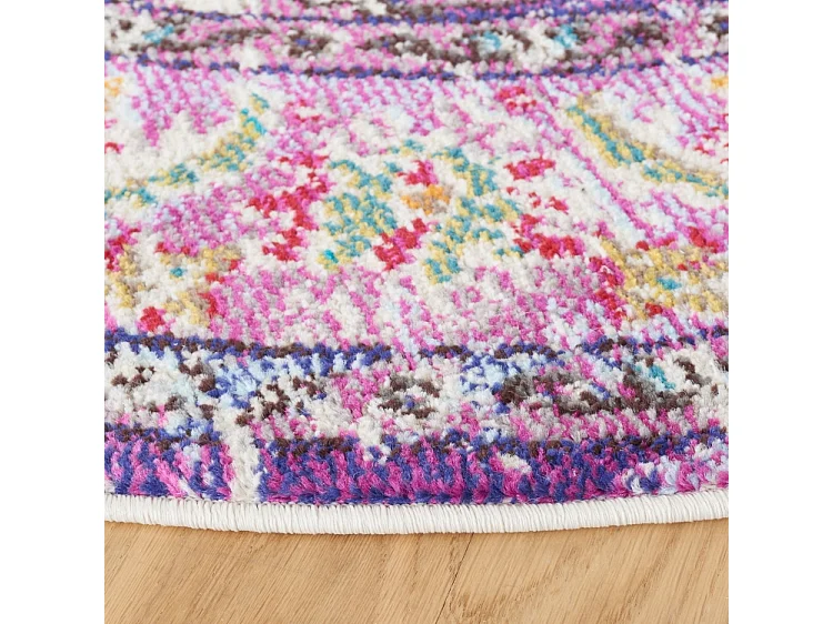 Tapis Violet/Bleu clair 122 X 122 cm - Milà