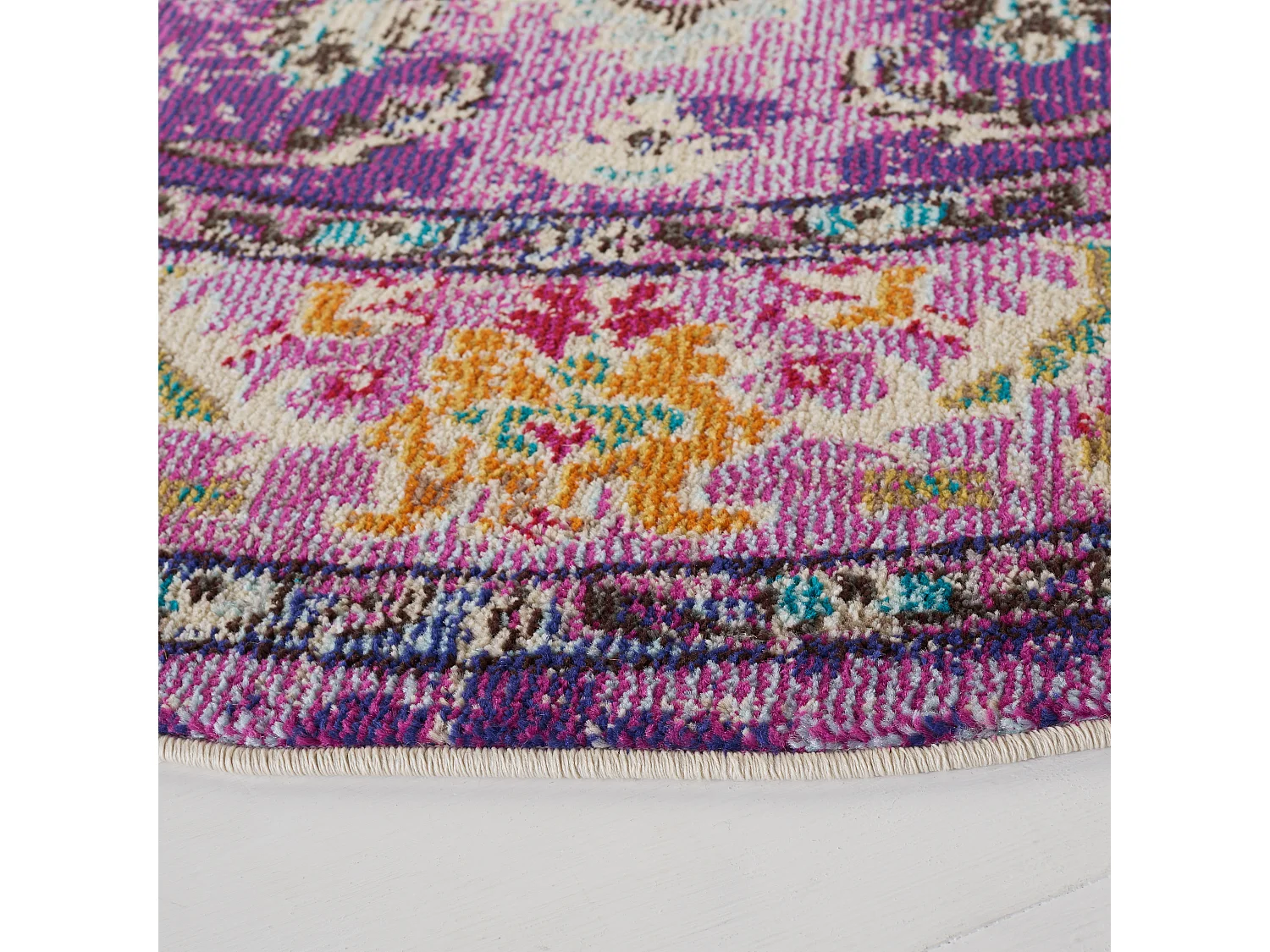 Tapis Violet/Bleu clair 122 X 122 cm - Milà