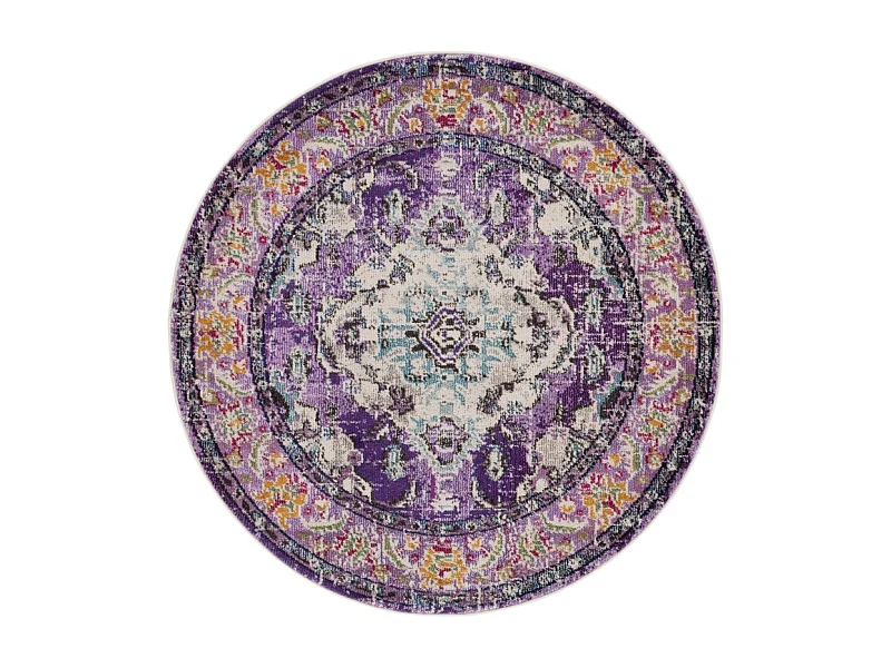 Tapis Violet/Bleu clair 122 X 122 cm - Milà