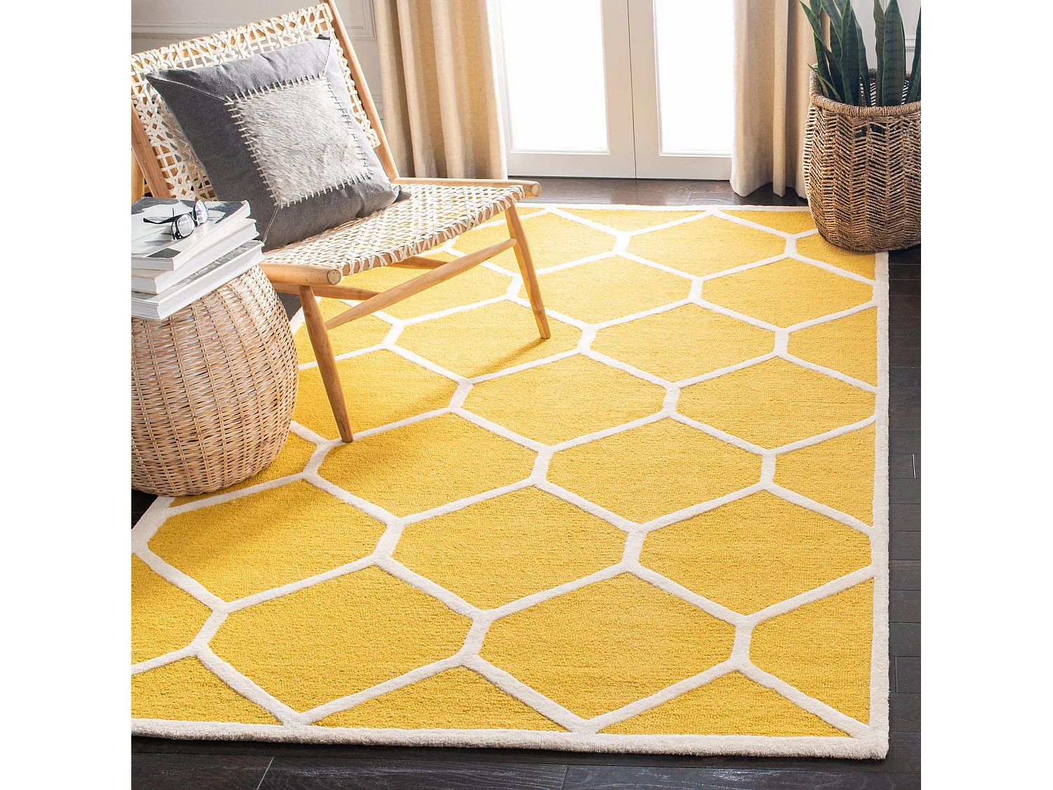 Tapis Or/Neutre 152 X 244 cm - Lulu