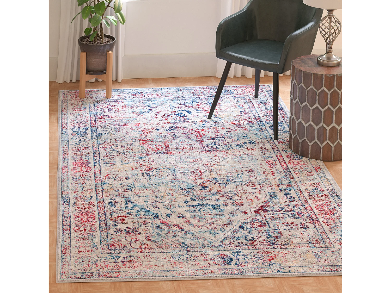 Tapis Blanc 122 X 183 cm - Melany