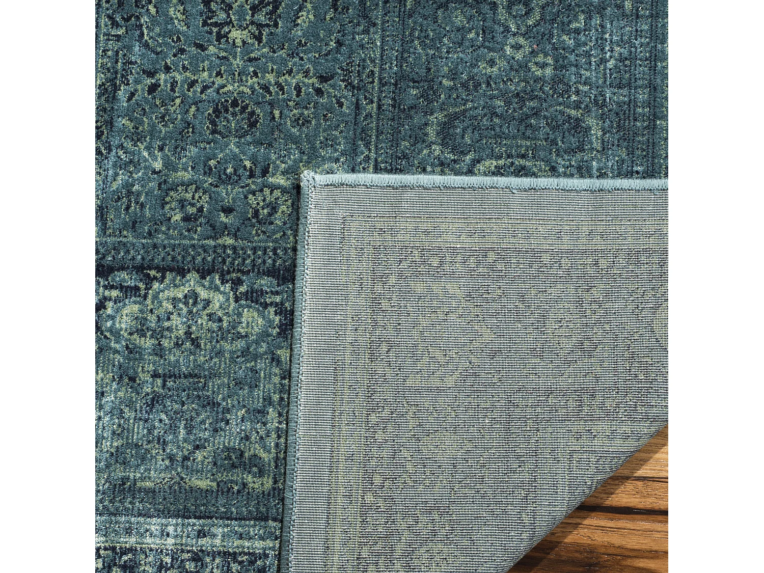 Tapis Bleu/Multicolore 122 X 170 cm - Suri