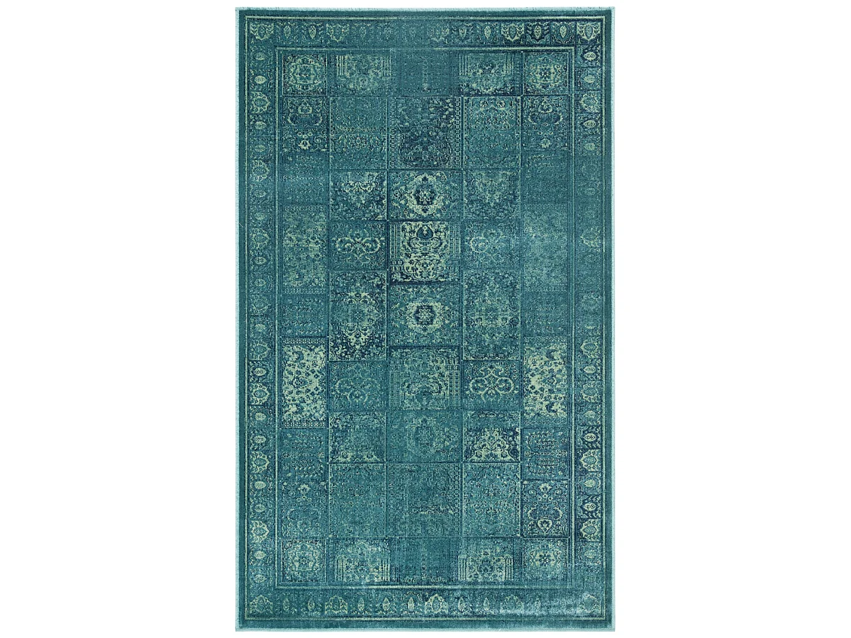 Tapis Bleu/Multicolore 122 X 170 cm - Suri