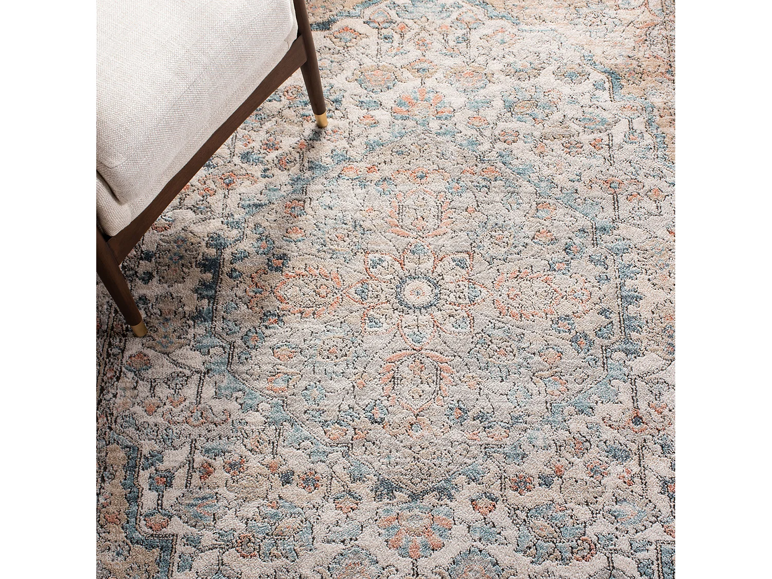 Tapis Gris/Neutre 122 X 183 cm - Rylee