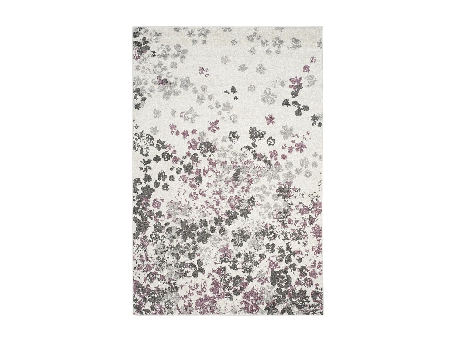 Tapis Neutre/Violet 122 X 183 cm - Alyssa