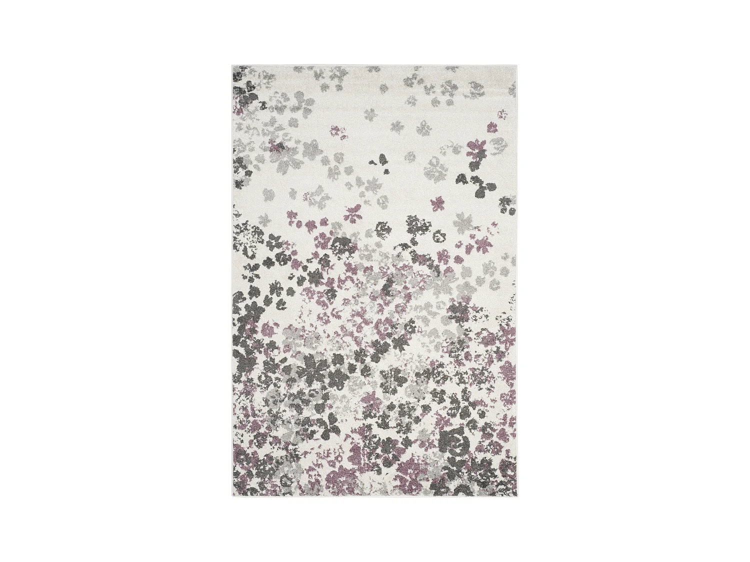 Tapis Neutre/Violet 122 X 183 cm - Alyssa