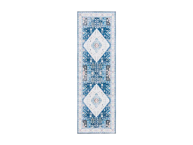 Tapis Marine/Ivoire 76 X 244 cm - Calypso