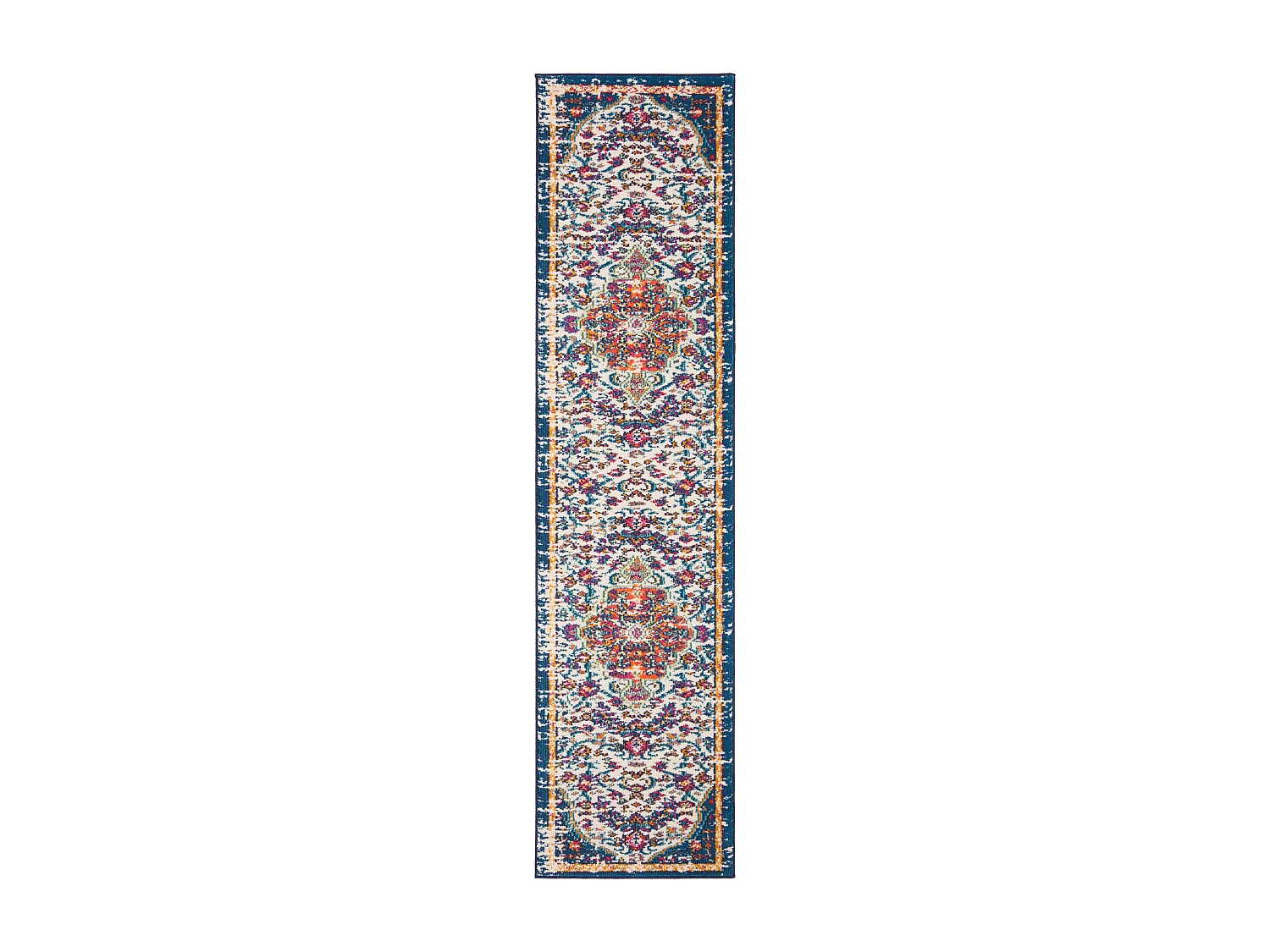 Tapis Ivoire/Orange 66 X 183 cm - Maia