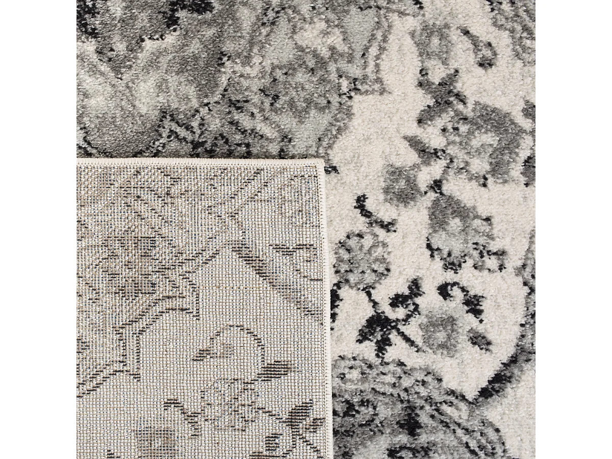 Tapis Crème/Argent 122 x 183 cm - Mischa
