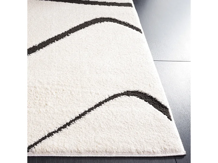 Tapis Ivoire/Noir 160 X 229 cm - Beatrix