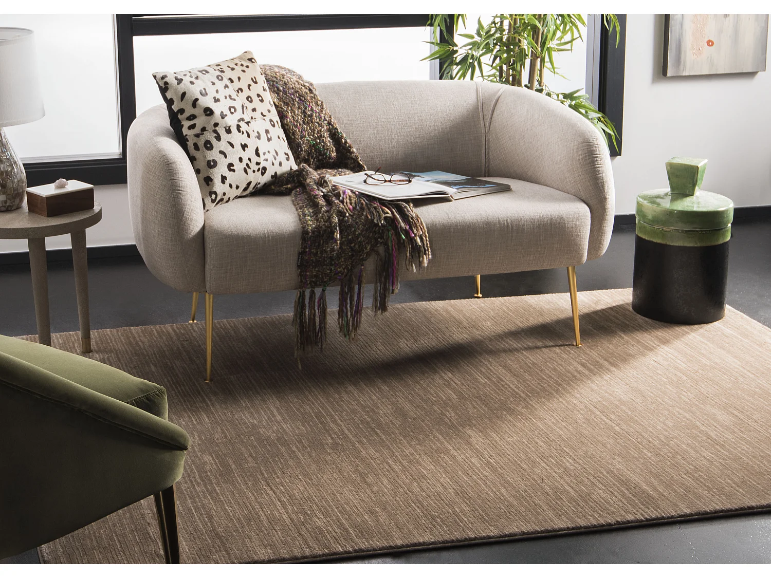 Tapis Marron 91 X 152 cm - Valentine