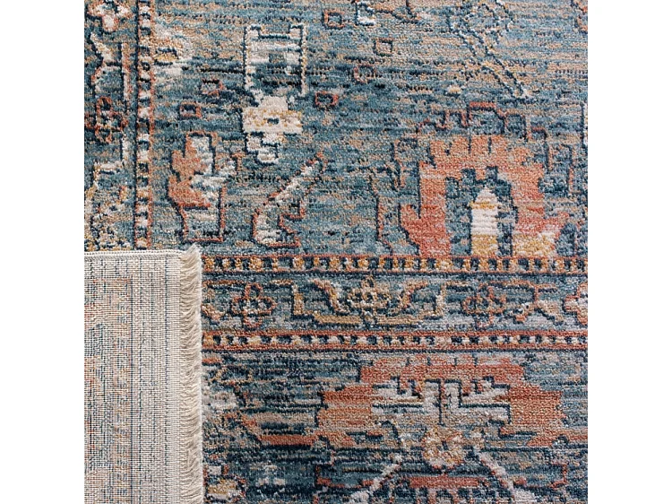 Tapis Bleu/Neutre 91 X 152 cm - Charleigh