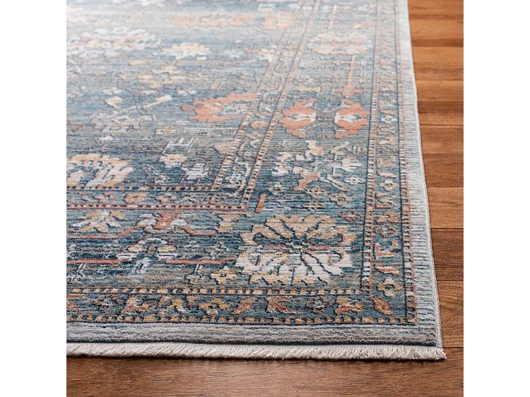 Tapis Bleu/Neutre 91 X 152 cm - Charleigh