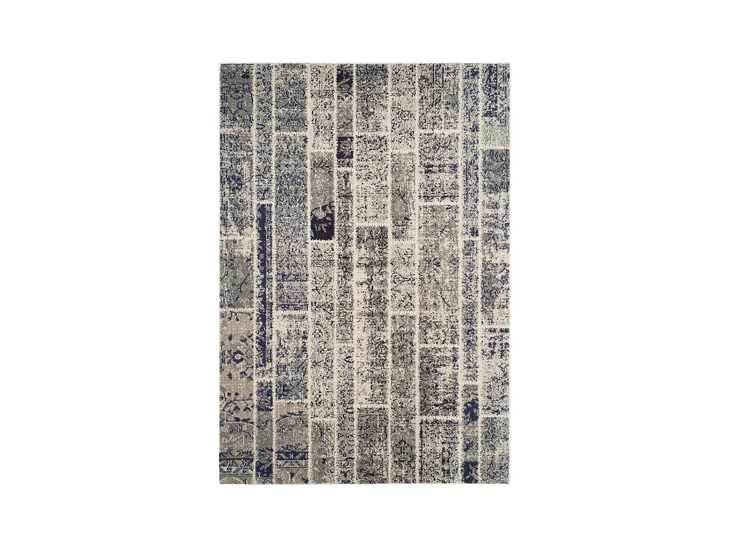 Tapis Gris/Multicolore 122 X 170 cm - Effi