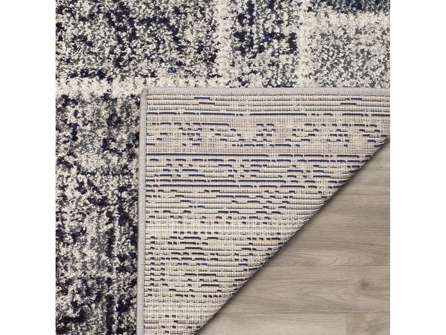 Tapis Gris/Multicolore 122 X 170 cm - Effi