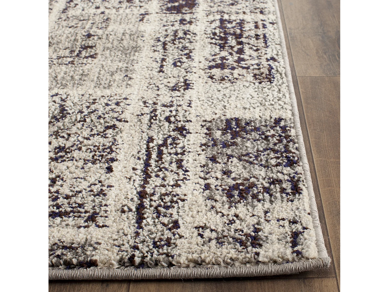 Tapis Gris/Multicolore 122 X 170 cm - Effi